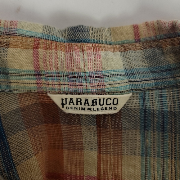 Parasuco Denim Lengend Western Arm/front Snap Top - Picture 3 of 5